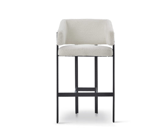 Tatler Bar Stool  -  Boucle Sand