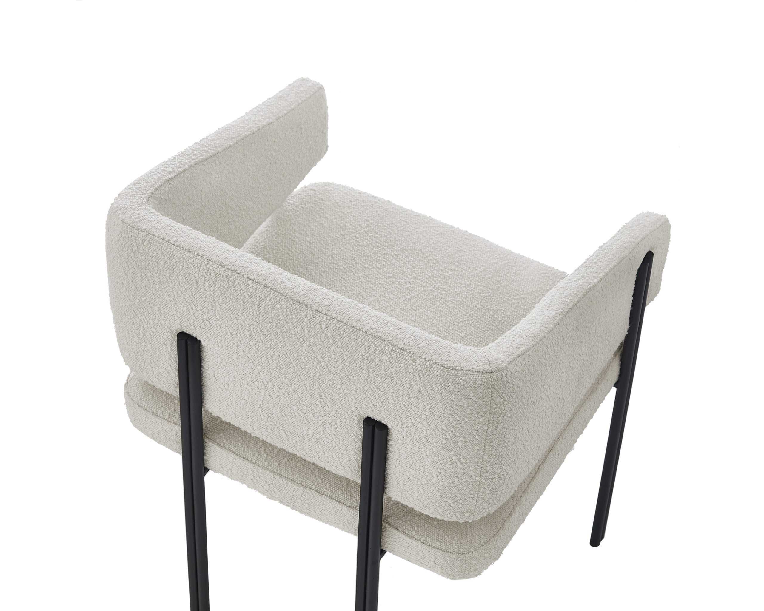 Tatler Bar Stool  -  Boucle Sand