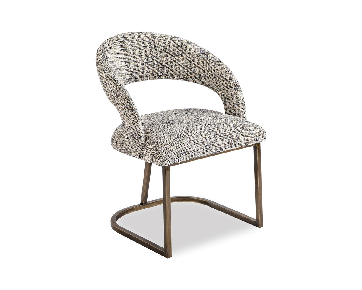 Alfie Dining Chair  -  Sherpa Grey