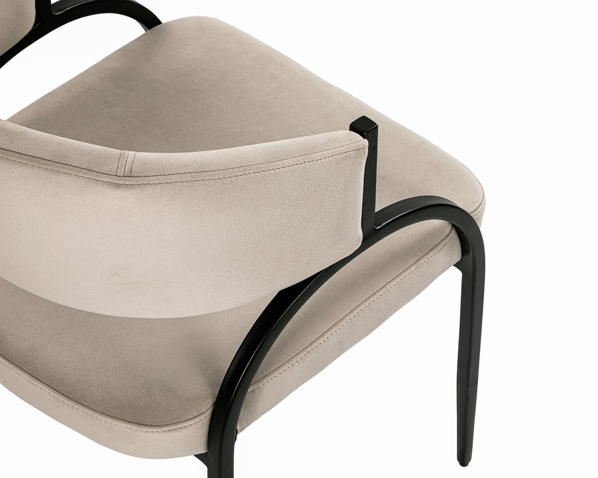 Pavilion Dining Chair - Kaster Light Grey