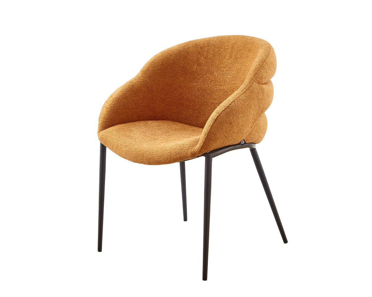 Amber Dining Chair  -  Lander Ochre