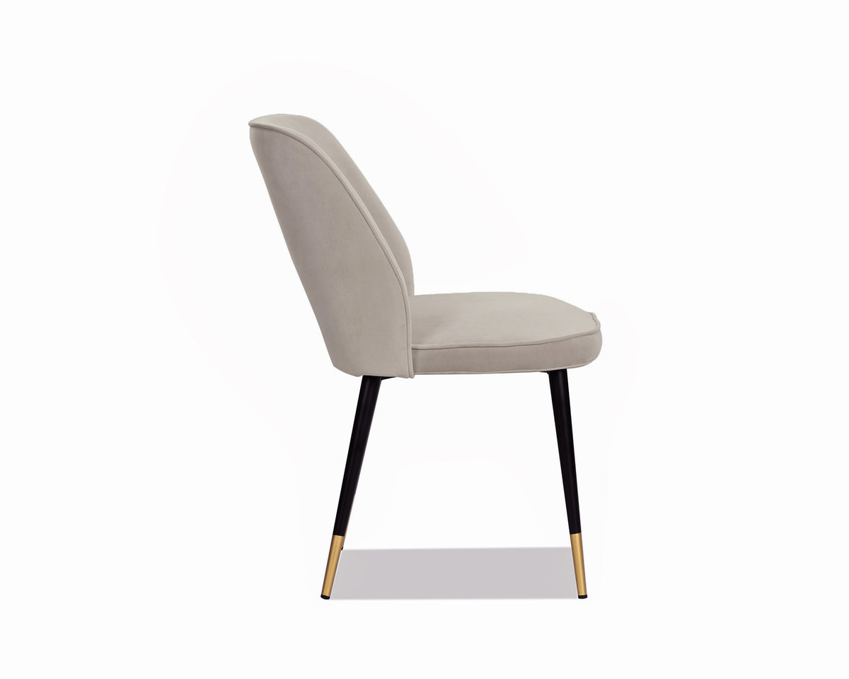 Jagger Dining Chair (set of 2) - Megan Light Grey