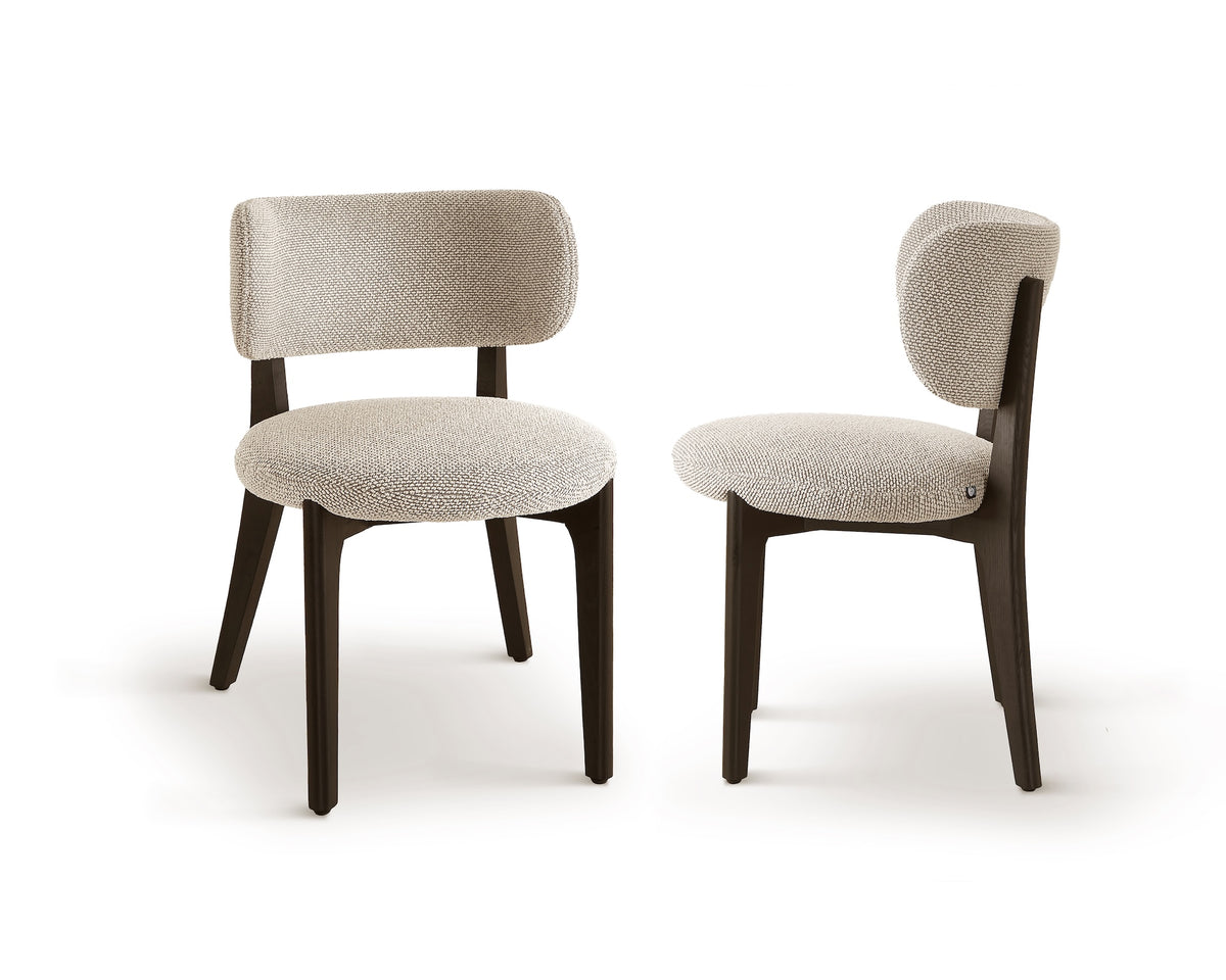 Collins Dining Chairs (set of 2) - Kelpa Textured Taupe