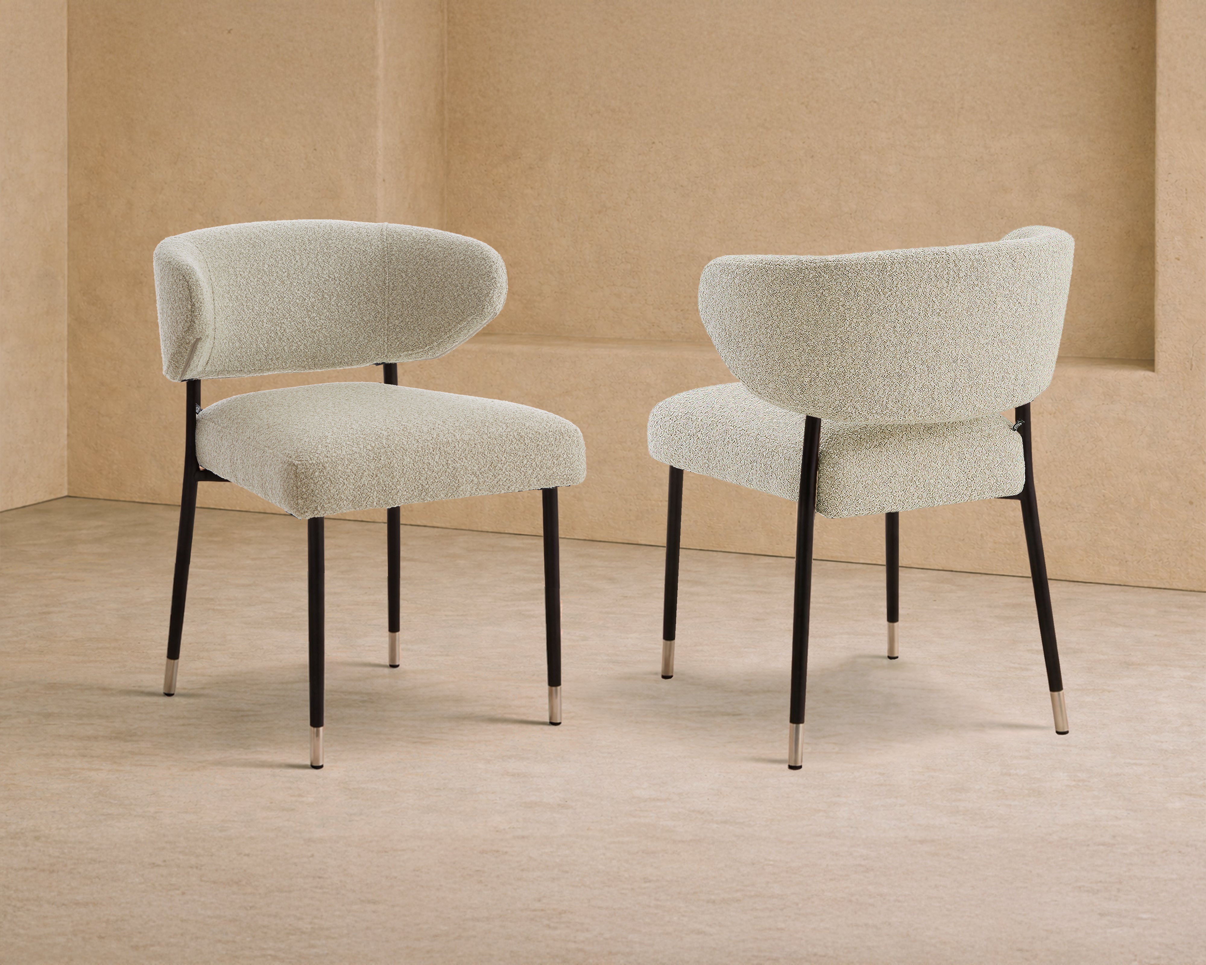 Donna Dining Chair (Set of 2) - Field Sand