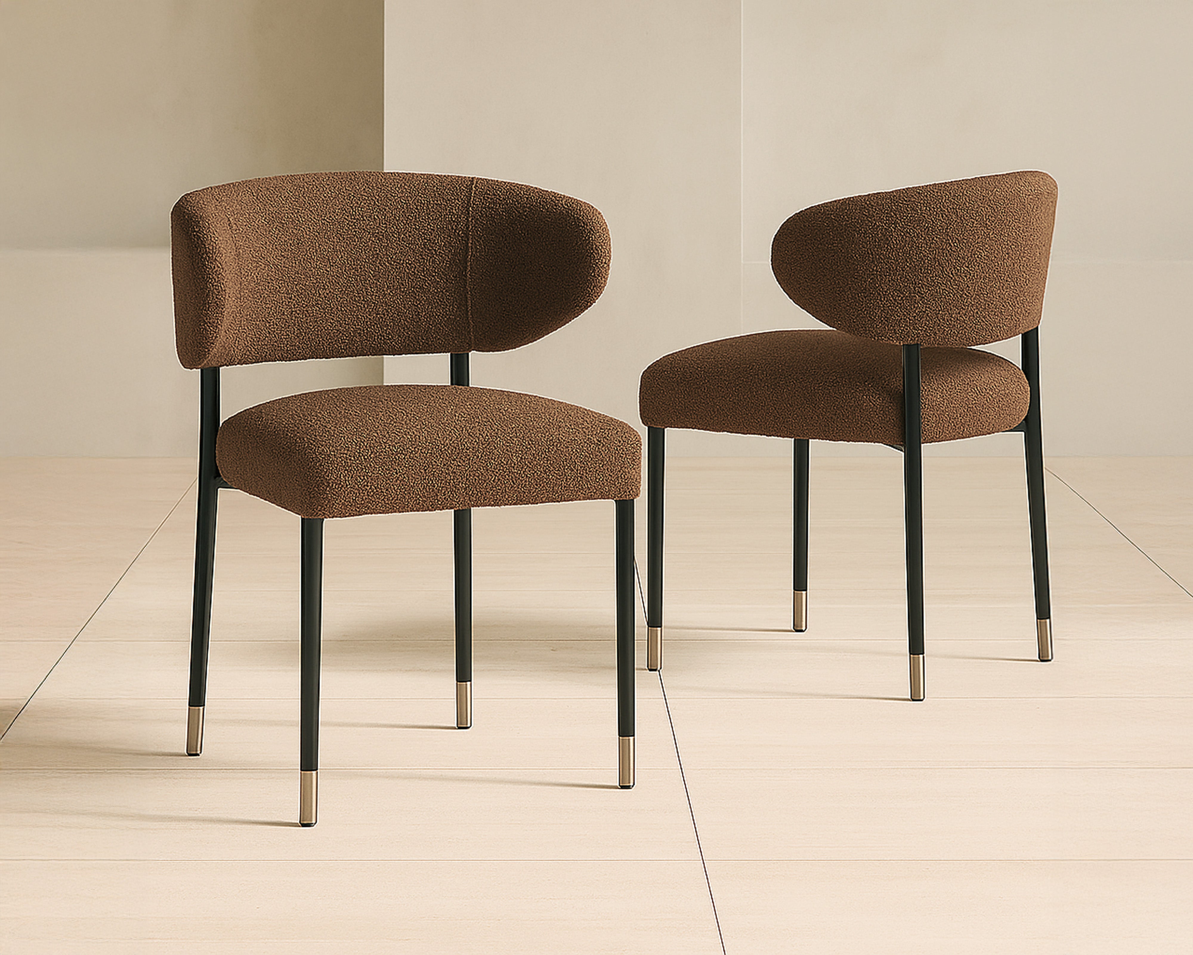 Donna Dining Chair (Set of 2) - Capela Fennel Seed