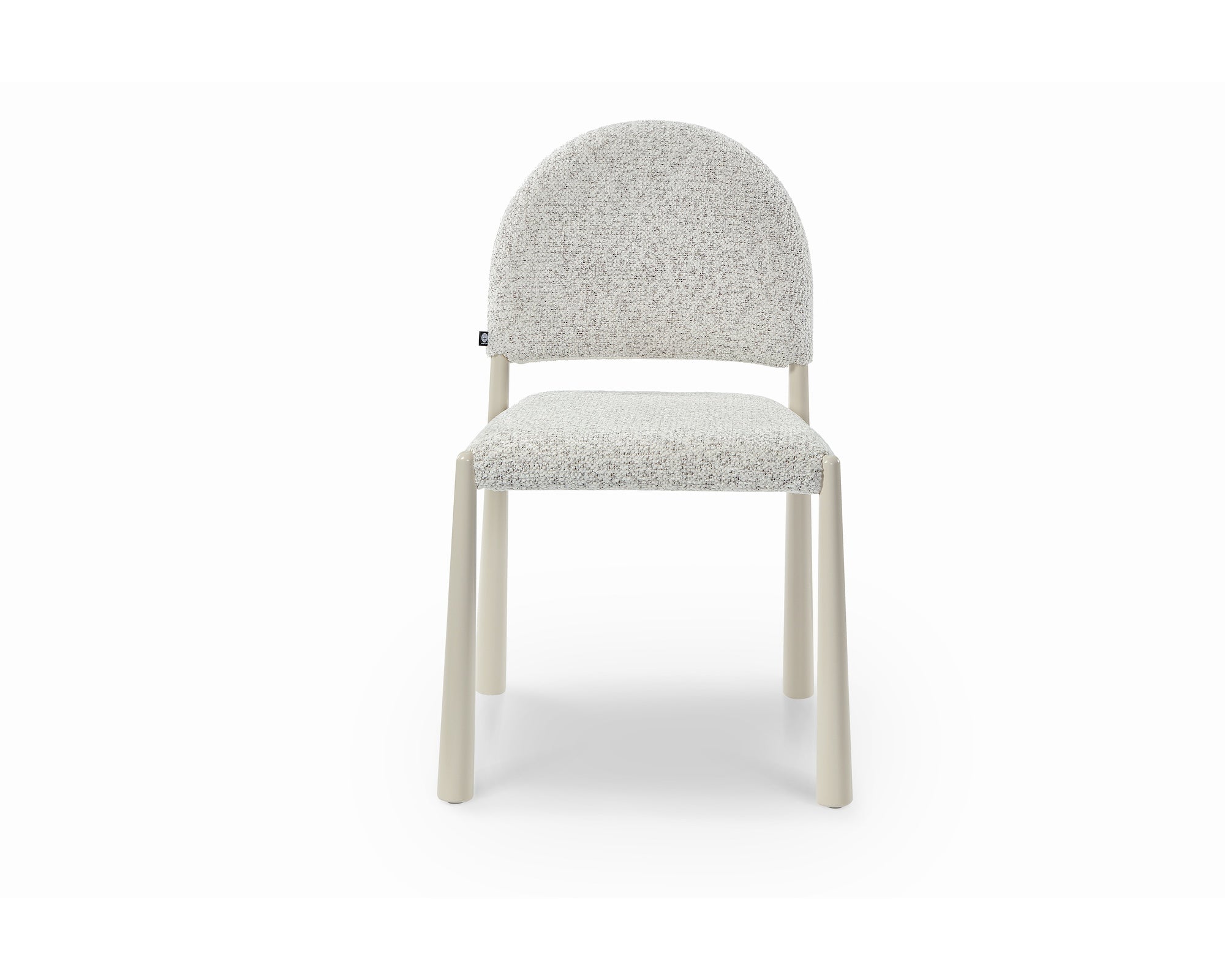Noma Dining Chair (set of 2) - Ripley Grav & Gloss Ivory