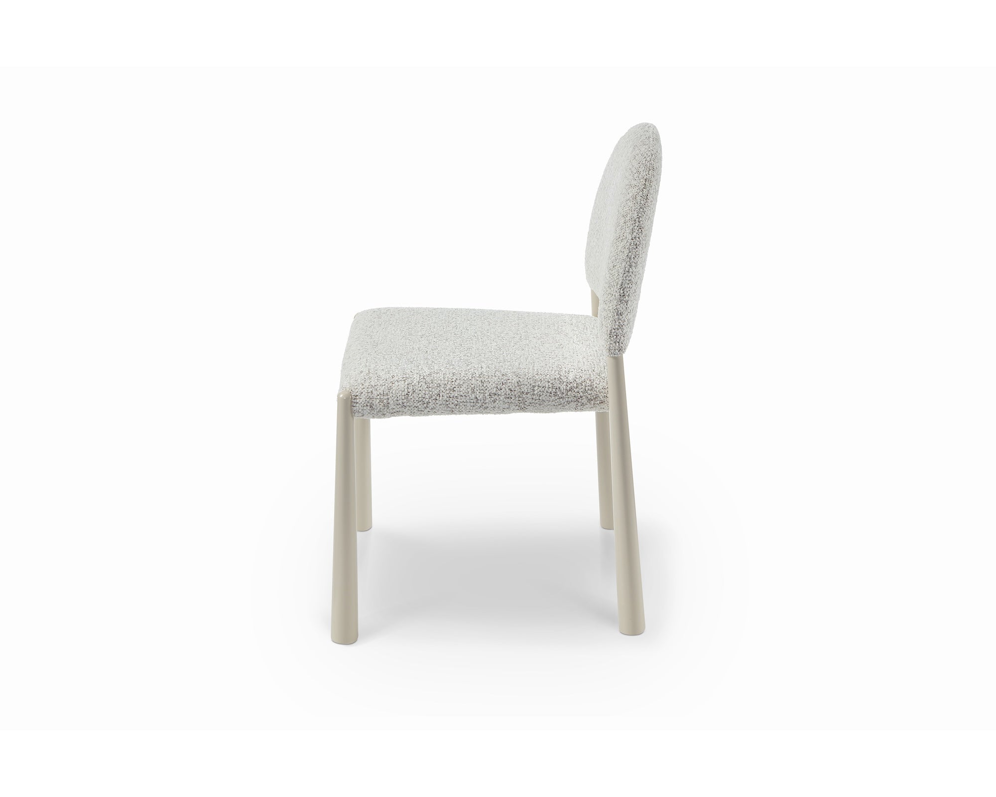 Noma Dining Chair (set of 2) - Ripley Grav & Gloss Ivory
