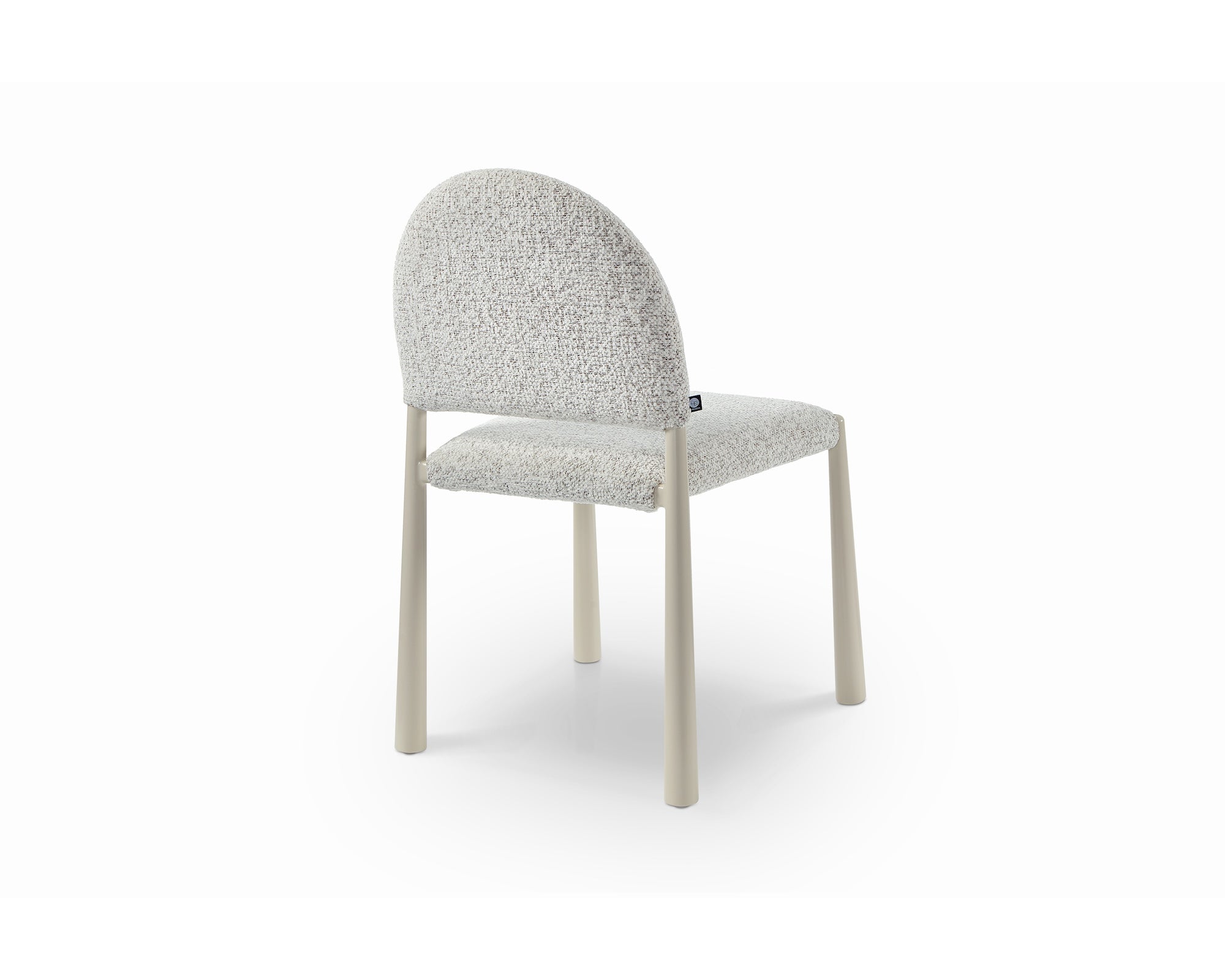 Noma Dining Chair (set of 2) - Ripley Grav & Gloss Ivory