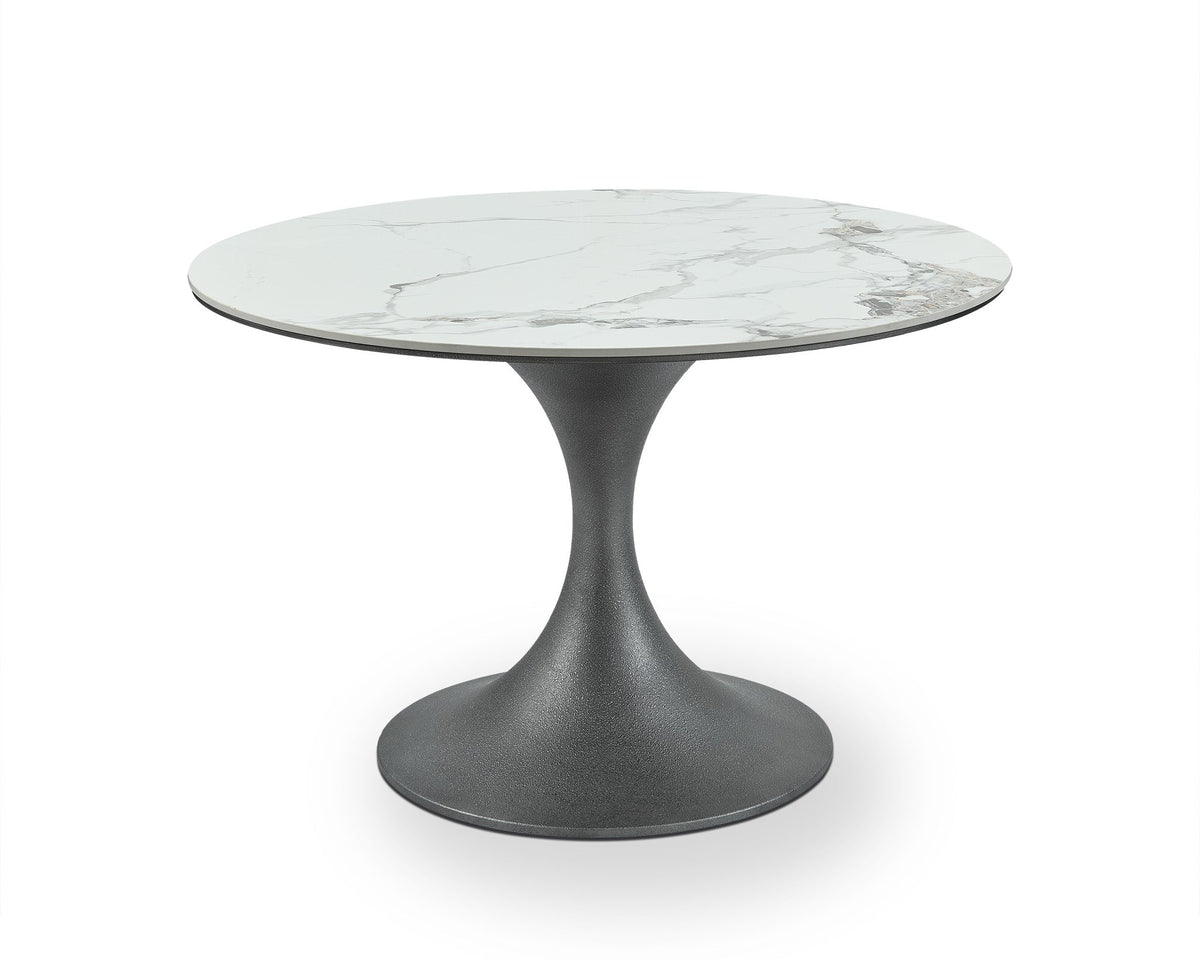 Stella Dining Table - Plata White Marble Effect