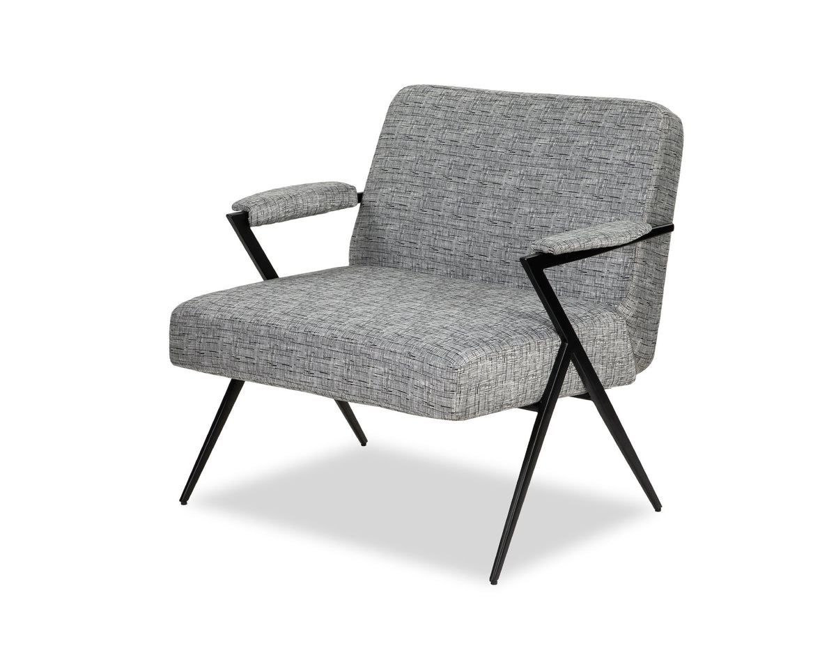 Ponti Occasional Chair  -  Artesan Black & White