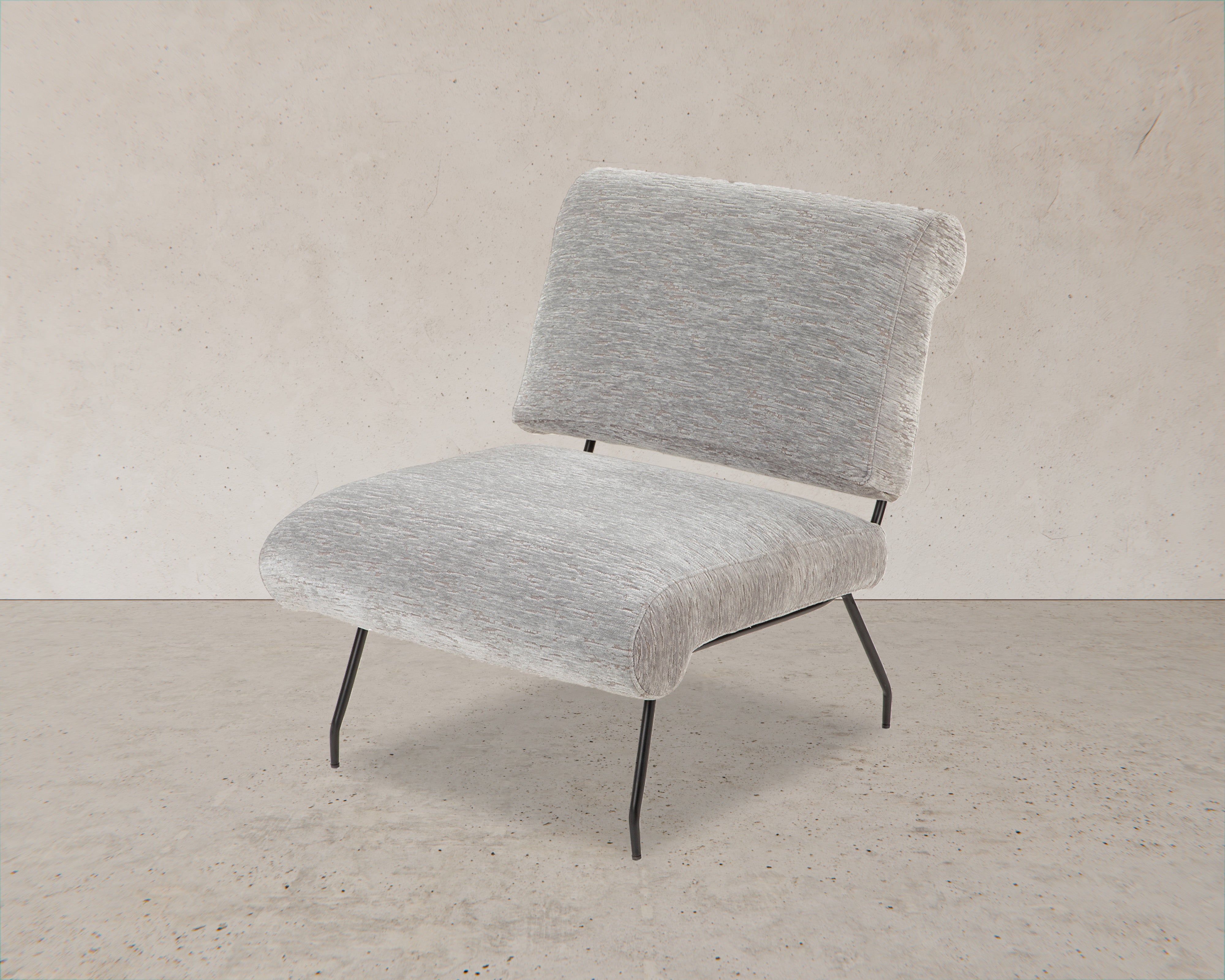 Abacus Occasional Chair  - Vintage Silver