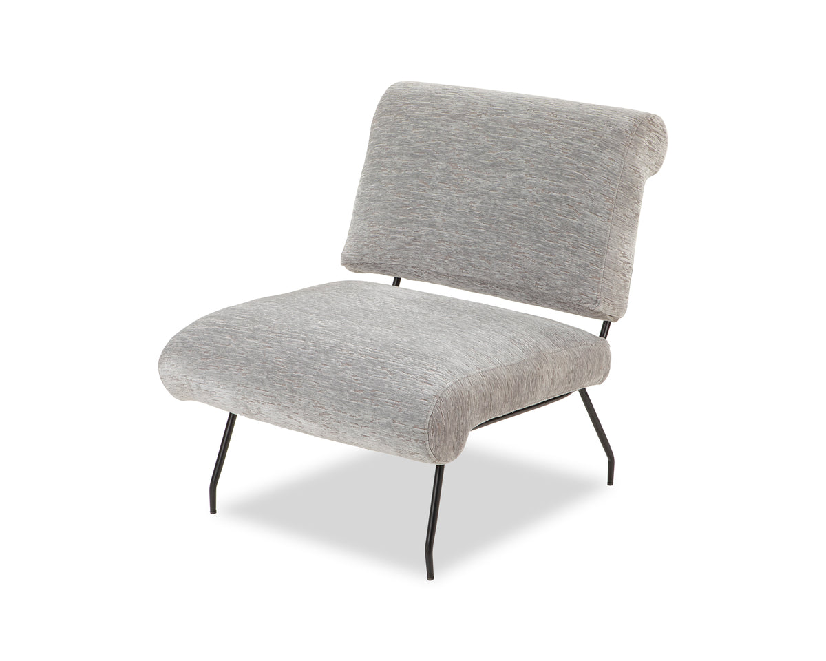 Abacus Occasional Chair  - Vintage Silver