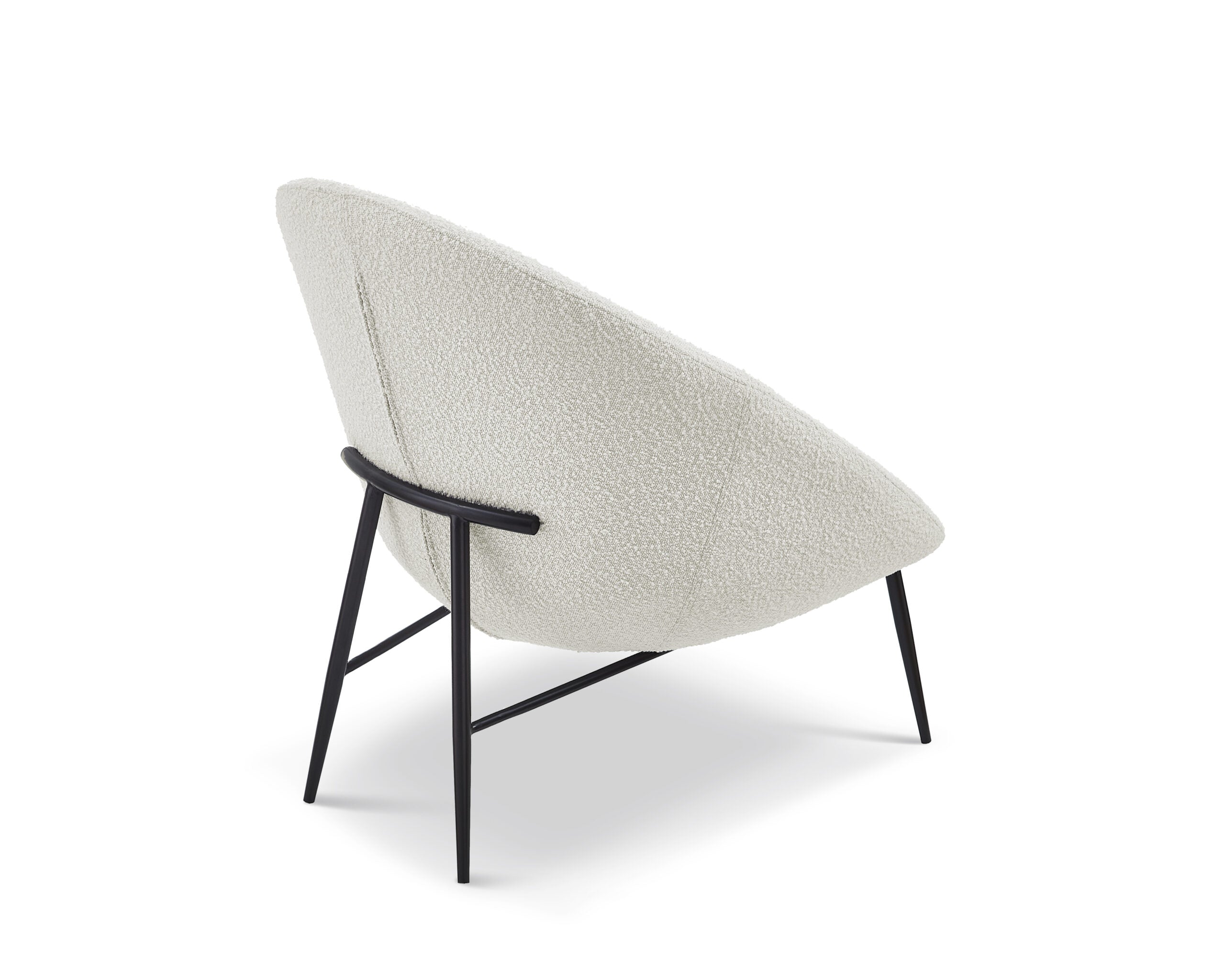 Ovalo Occasional Chair  -  Boucle Sand