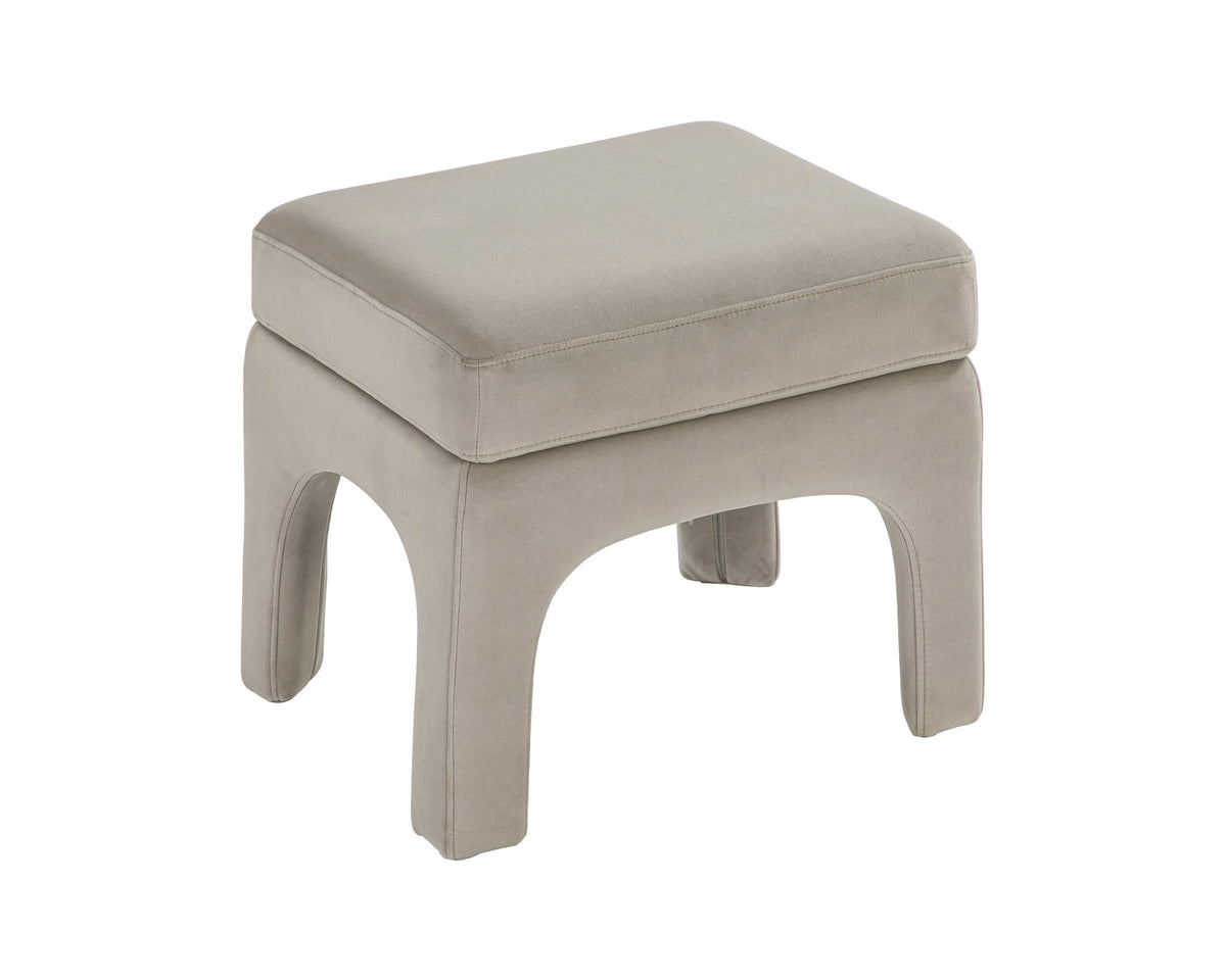 Malcom Stool  -  Kaster Light Grey