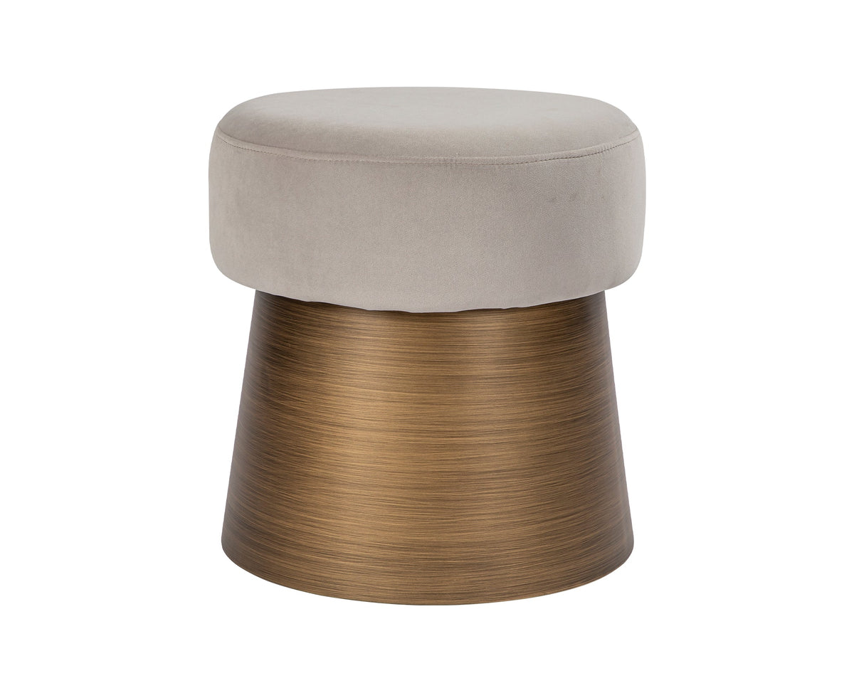 Cyrus Stool  -  Megan Light Grey