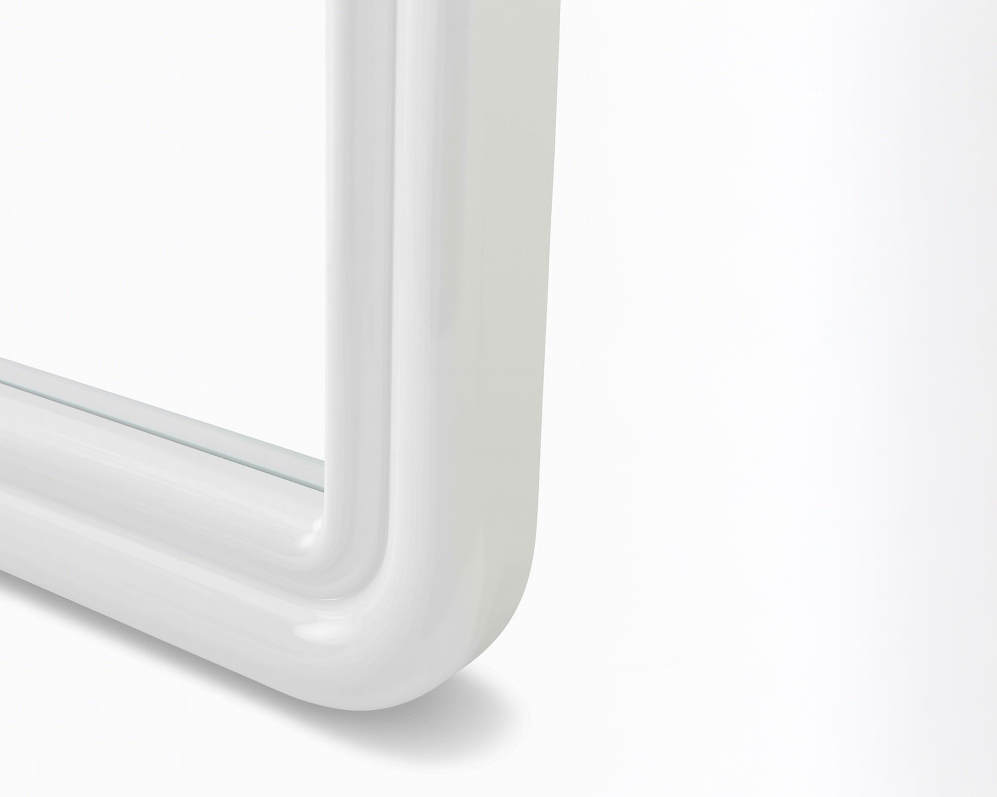 Blup Mirror - High Gloss Ivory