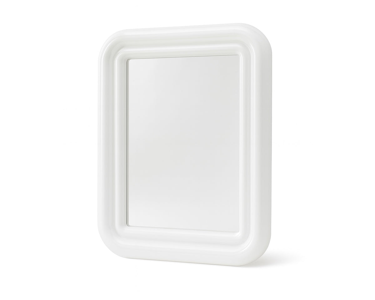 Blup Mirror - High Gloss Ivory