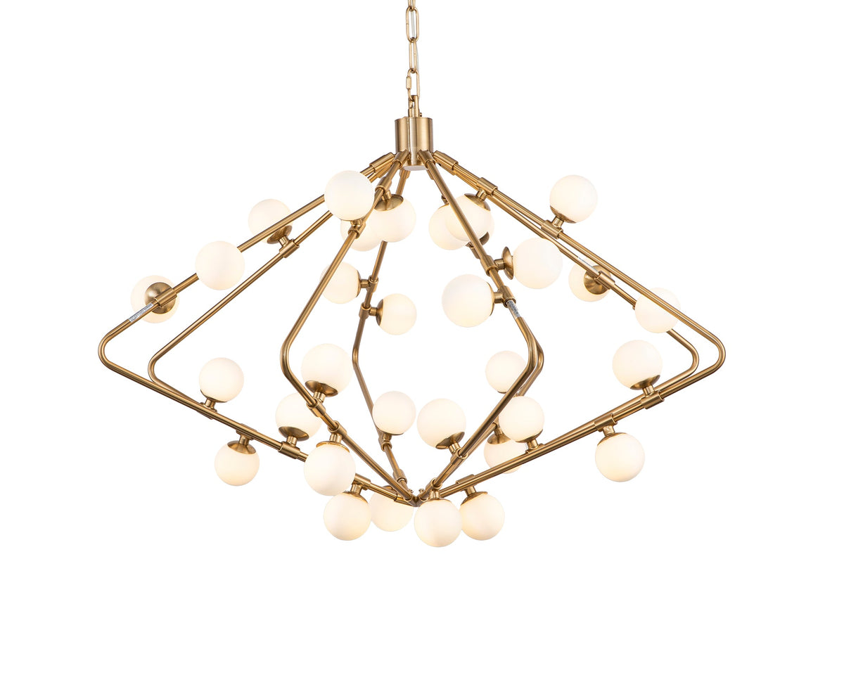 Gama Pendant Lamp - Antique Brass