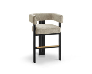 Tilda Bar Stool - Colmer Silver Grain (Crib 5)