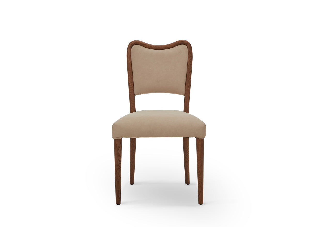 Adelaide Dining Chair -  Hopper Desert & Brushed Brown