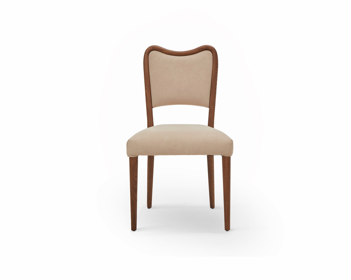Adelaide Dining Chair -  Hopper Desert & Brushed Brown