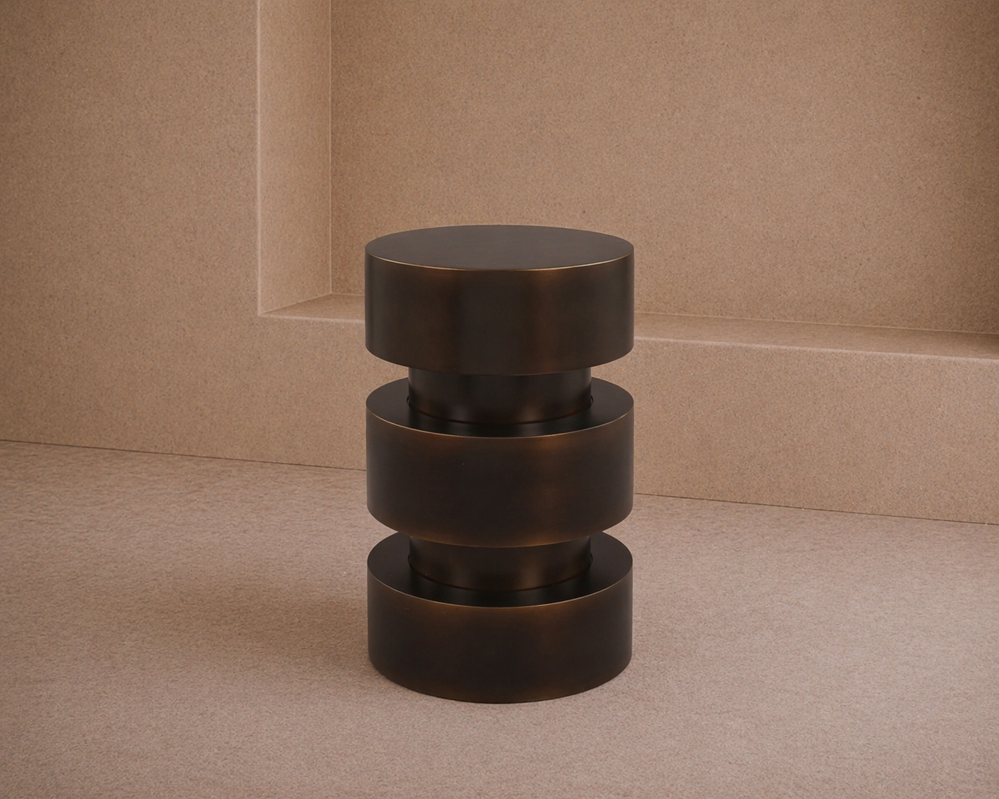 Gascon Side Table - Dark Bronze