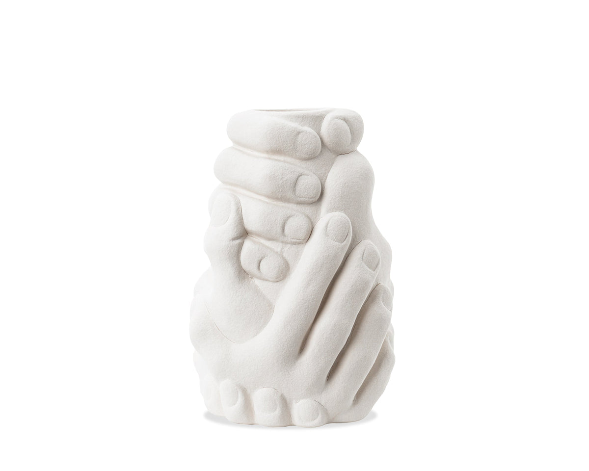 Juntos Vase  - White Ceramic