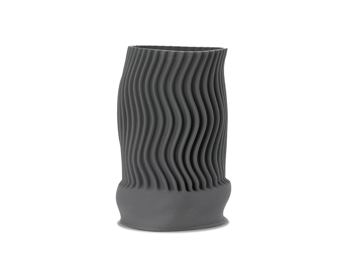 Vradia Ceramic Vase  -  Dark Grey
