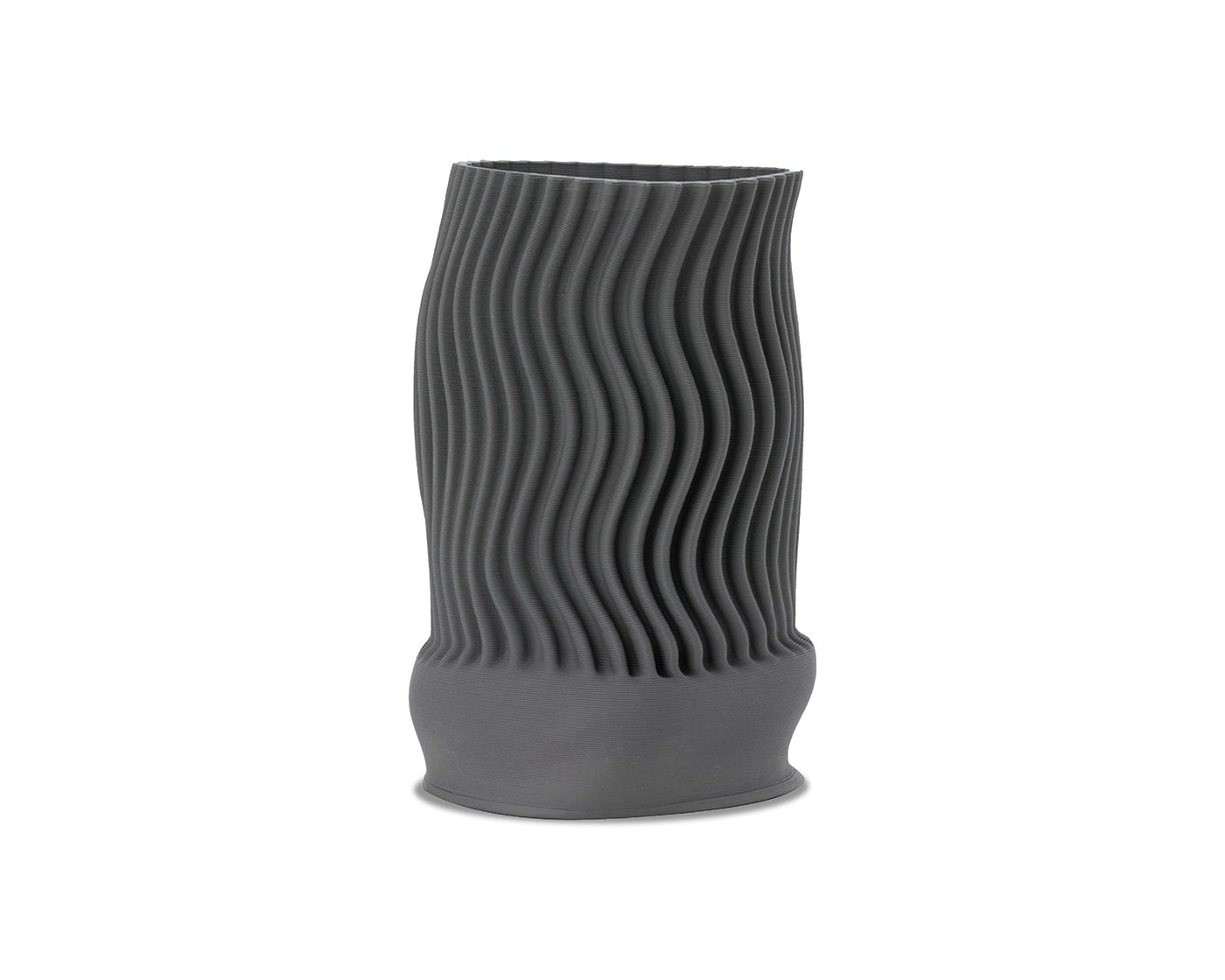 Vradia Ceramic Vase - Dark Grey