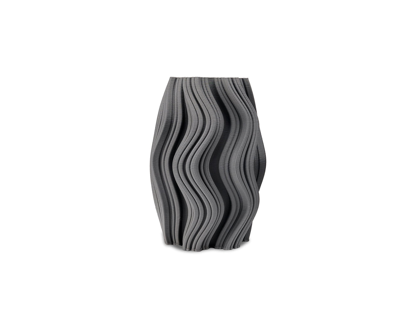 Anthra Ceramic Vase - Dark Grey