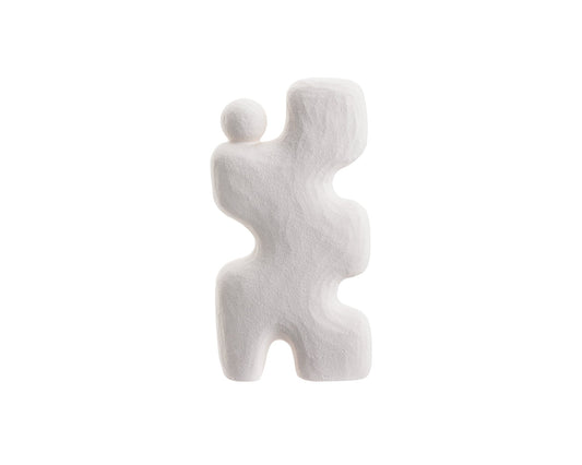 Zion Sculpture  - White Ceramic