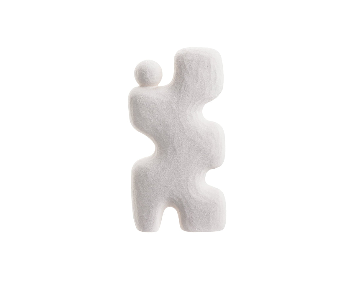 Zion Sculpture  - White Ceramic