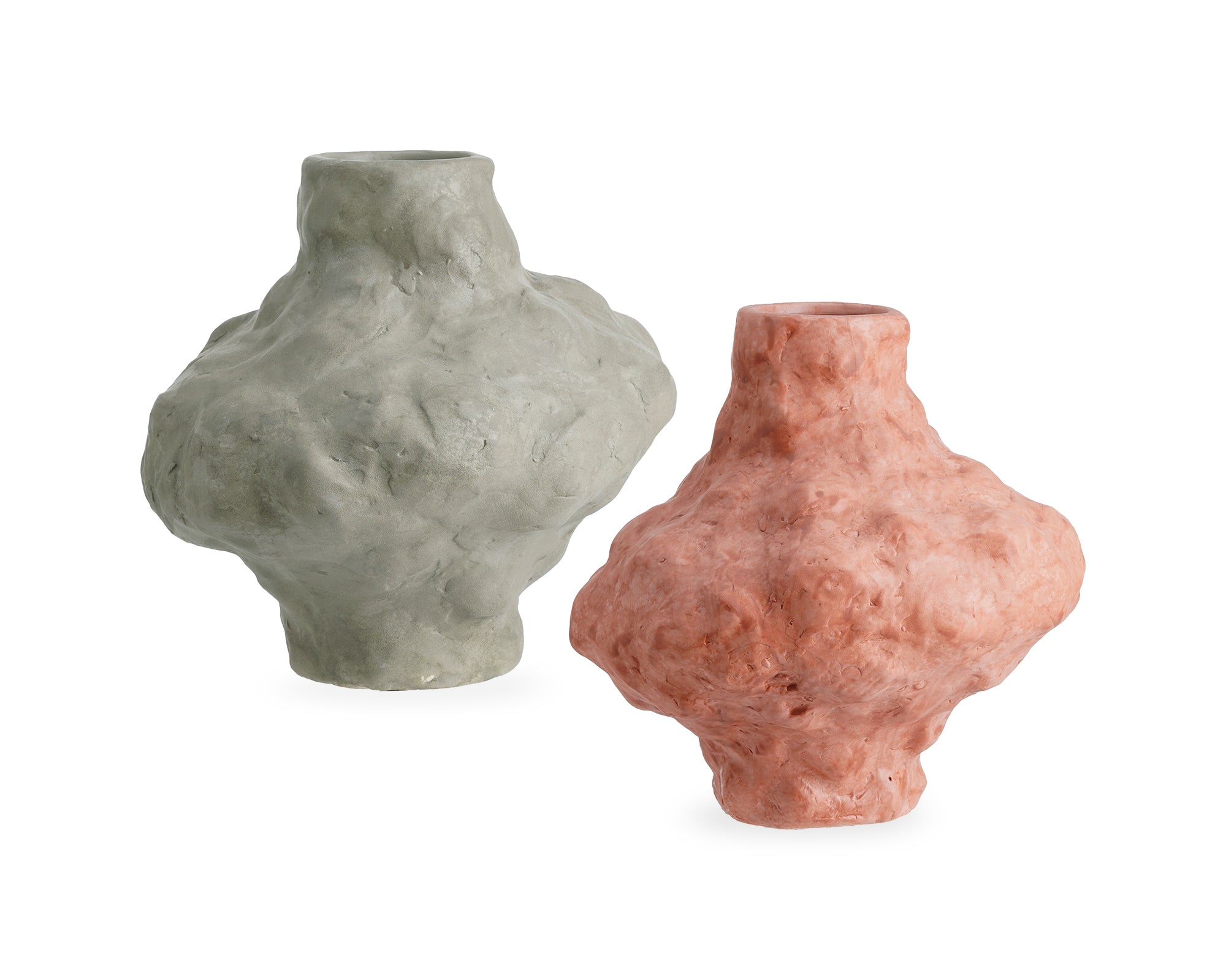 Layton Ceramic Vase  -  Brown