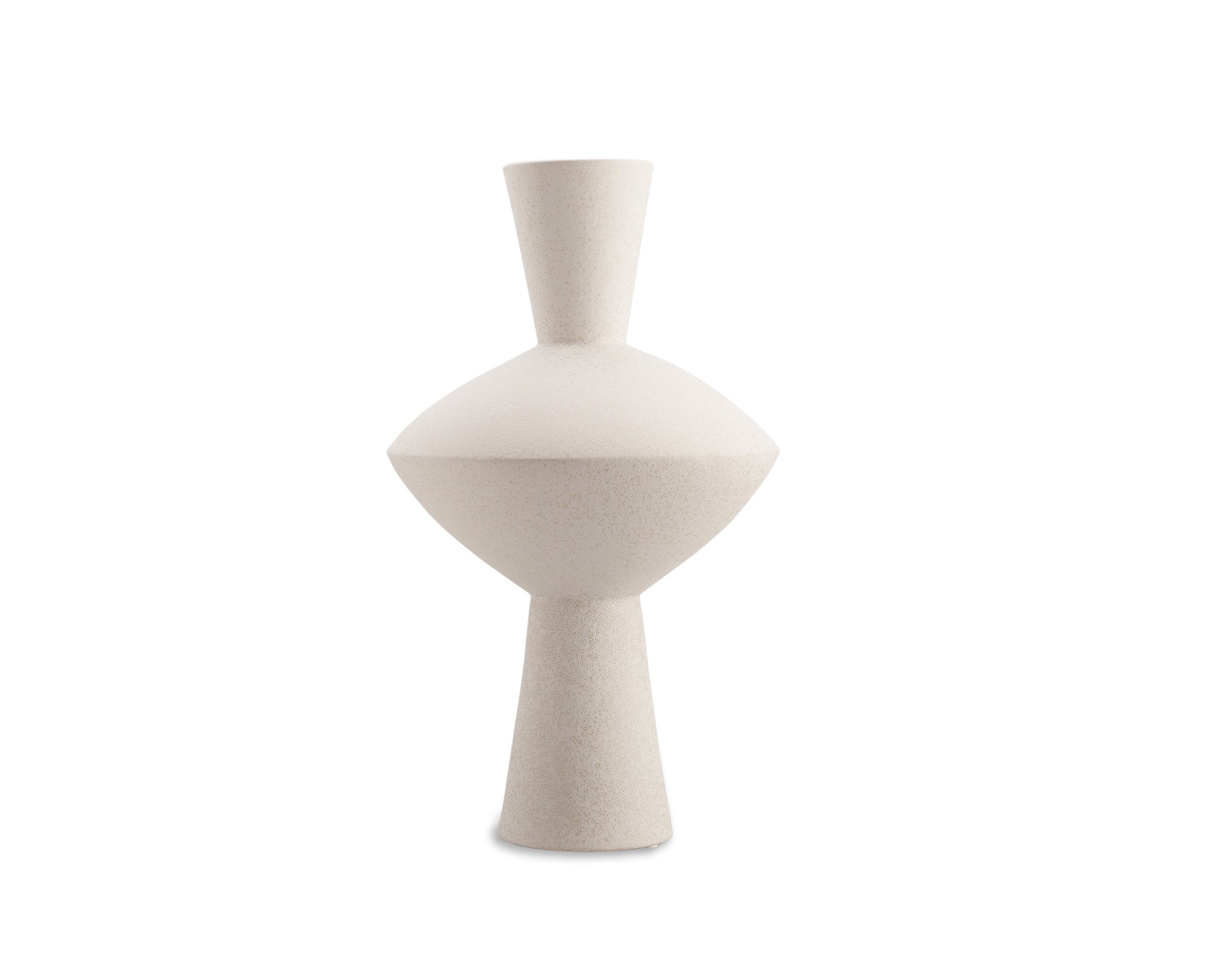Noema Vase - White Ceramic