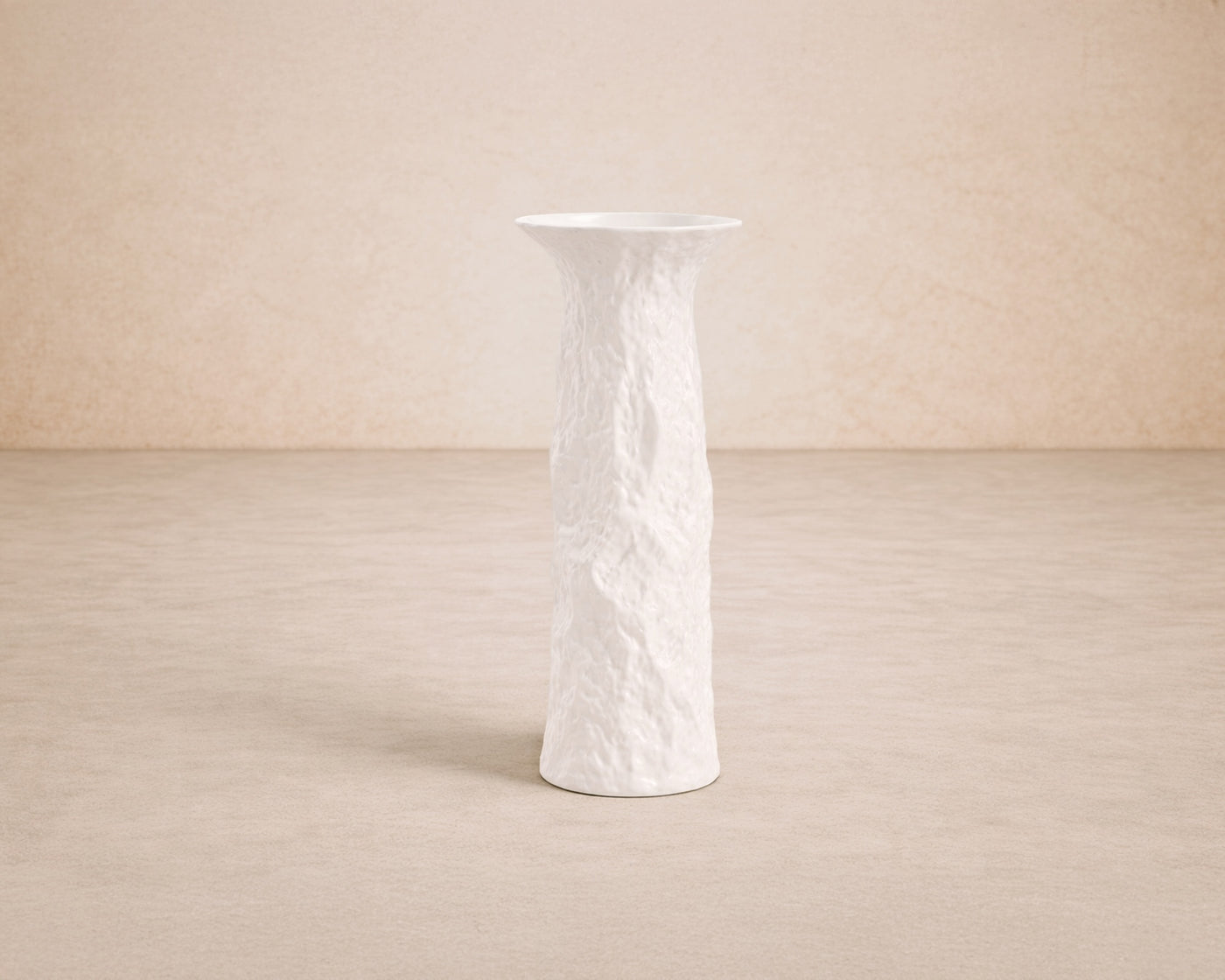 Valeno Vase - White Ceramic