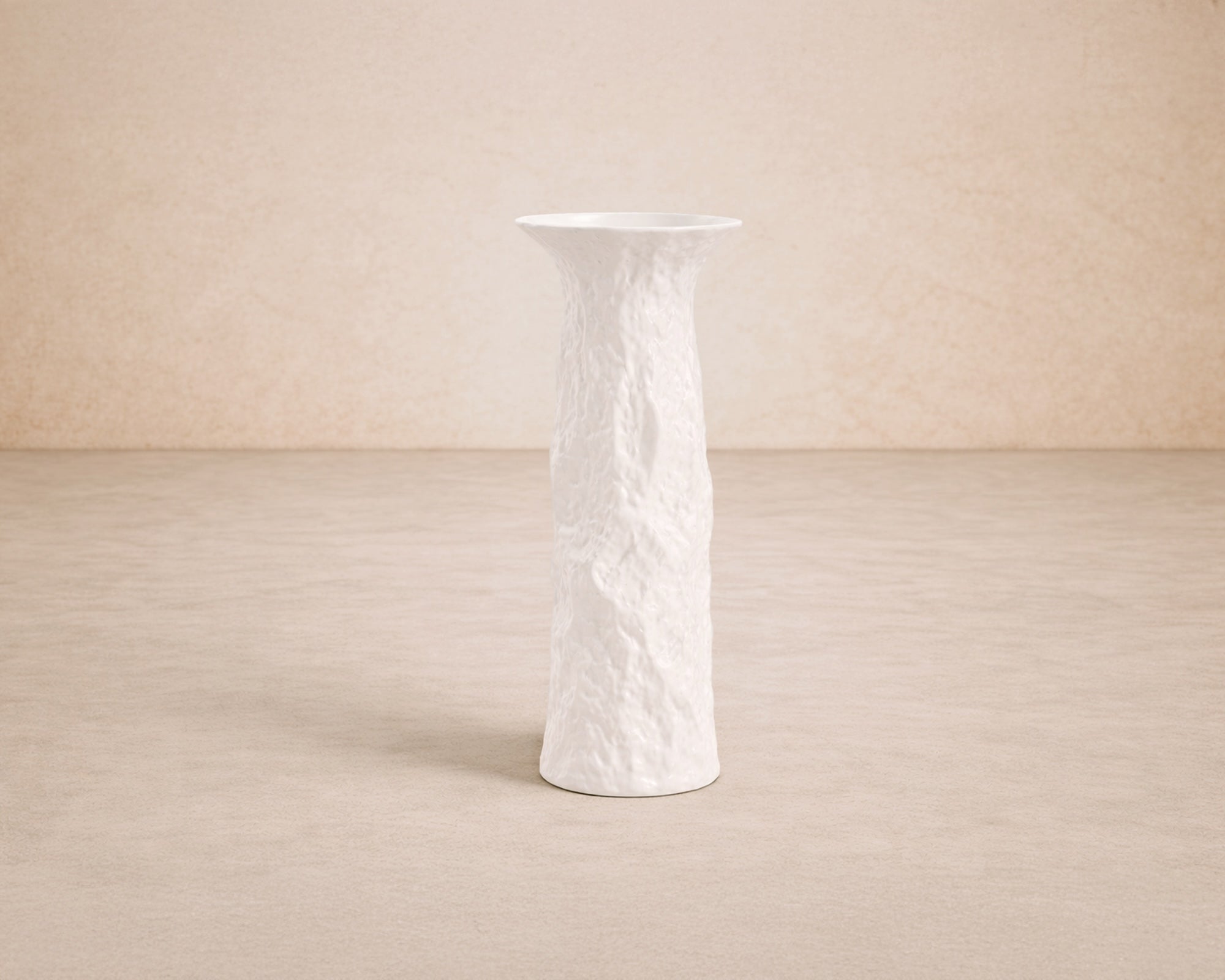 Valeno Vase - White Ceramic