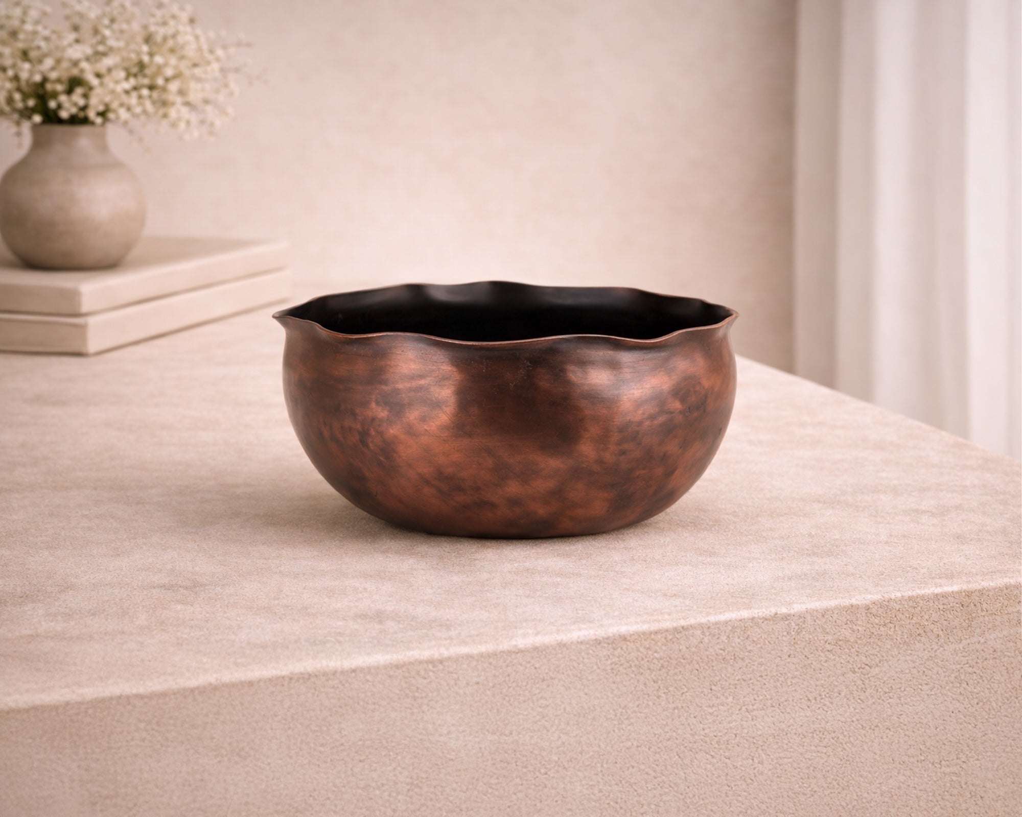 Amarion Bowl - Antique Copper