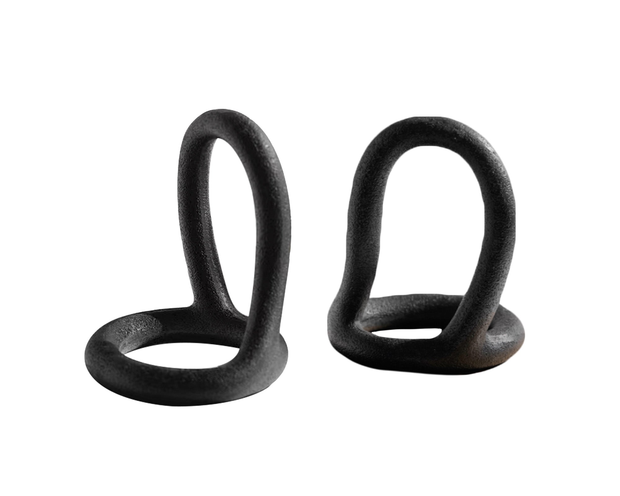 Como Bookends - Black Resin