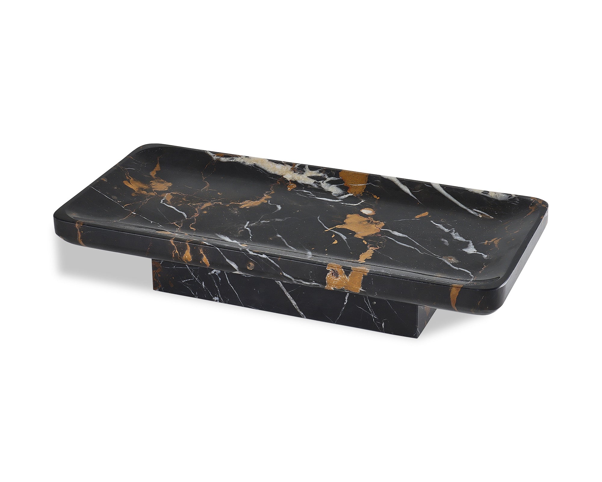 Horus Tray  -  Black Marble