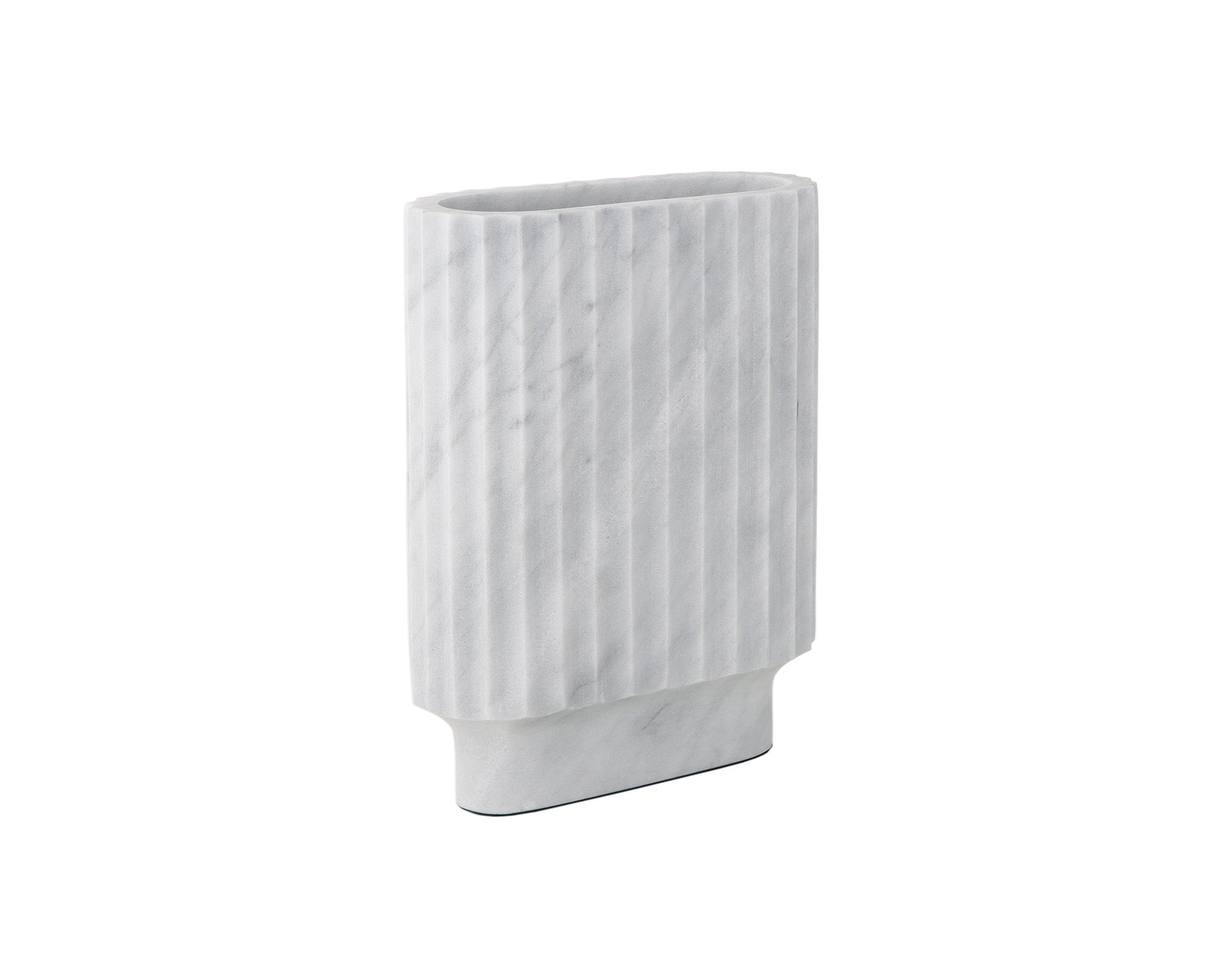 Renzo Vase - White