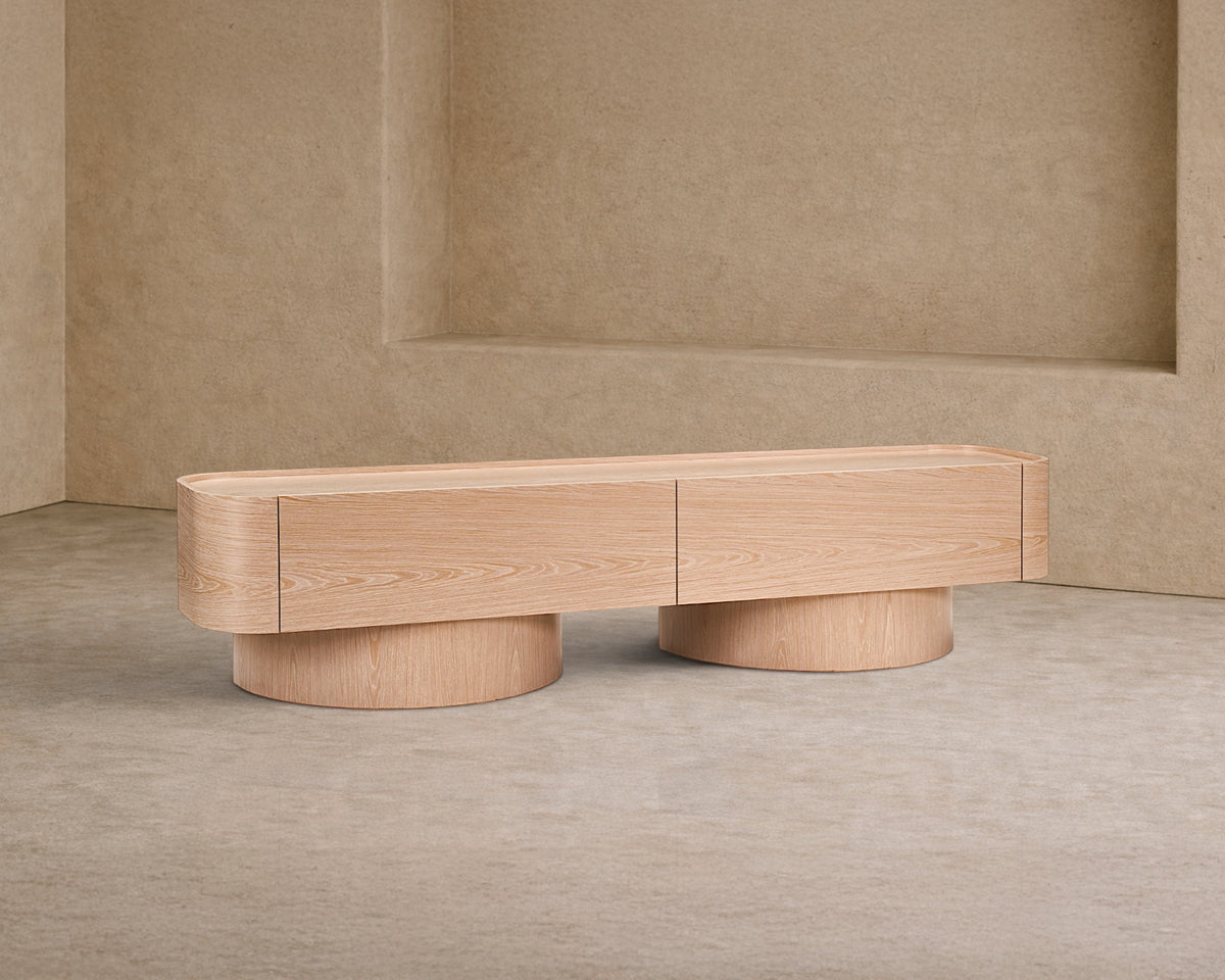 Butka Media Sideboard - Pale Oak