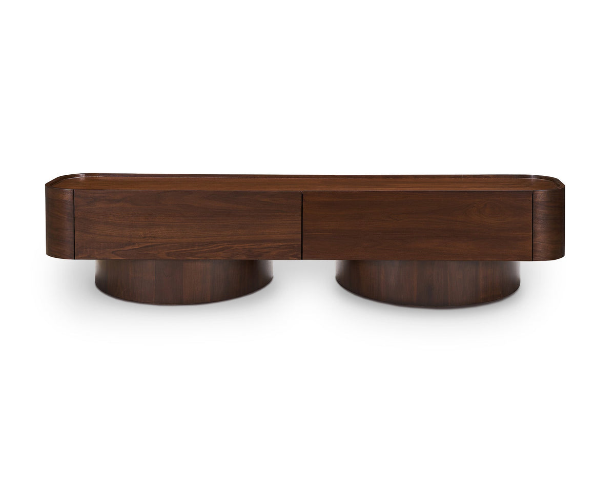 Butka Media Sideboard  -  Natural Walnut