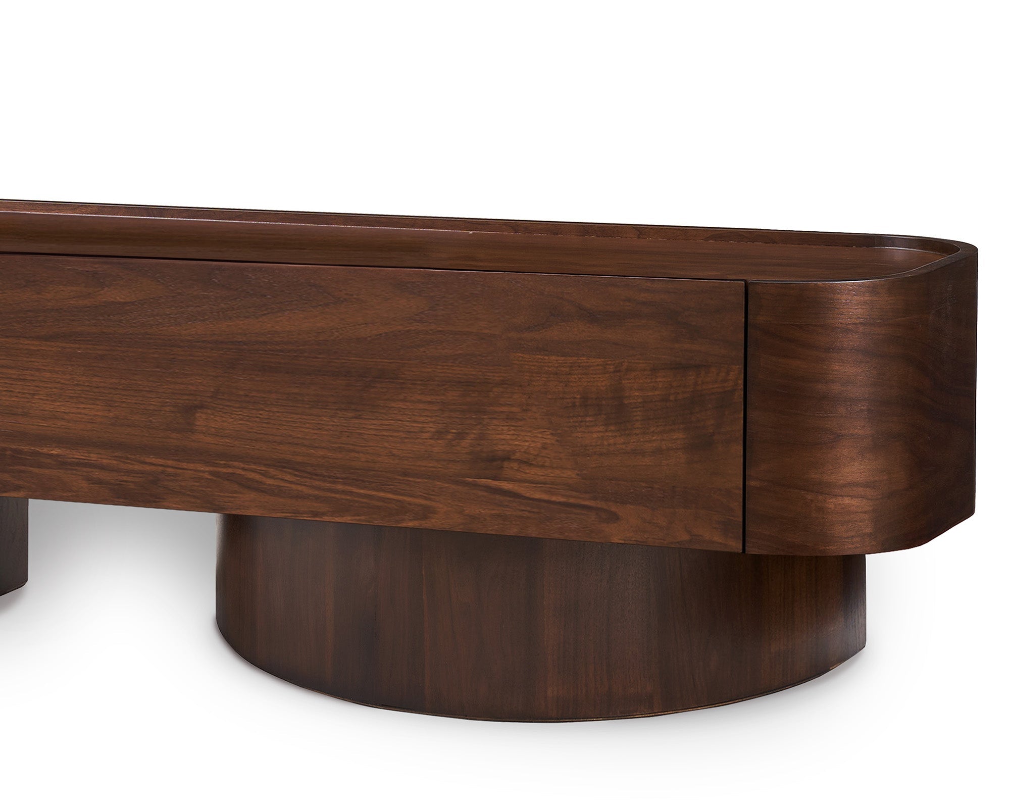 Butka Media Sideboard  -  Natural Walnut