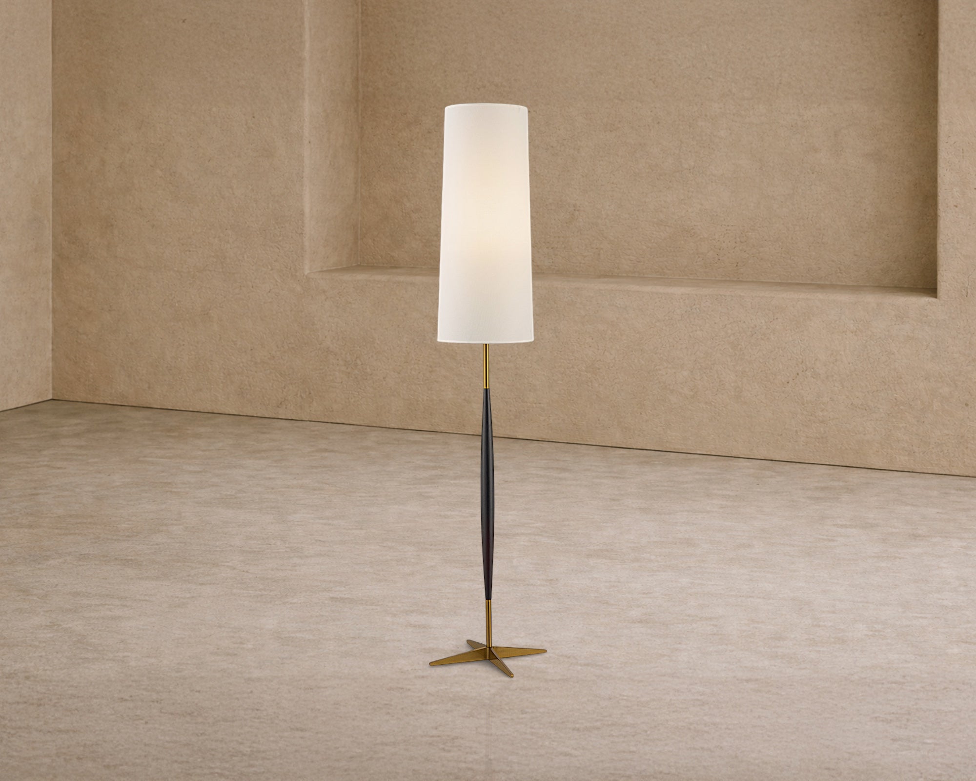 Duchamp Floor Lamp - Oak Wood