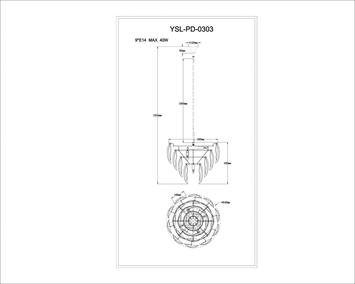 Dimension drawing preview
