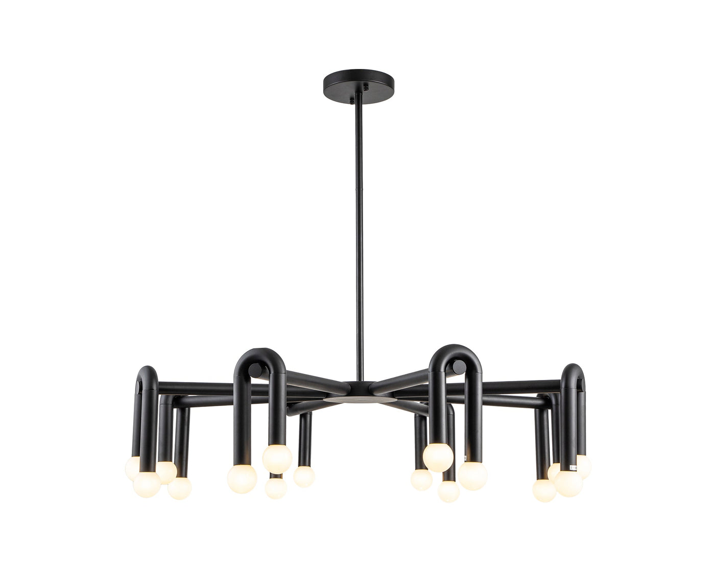 Melt 2 Pendant Lamp - Matt Black