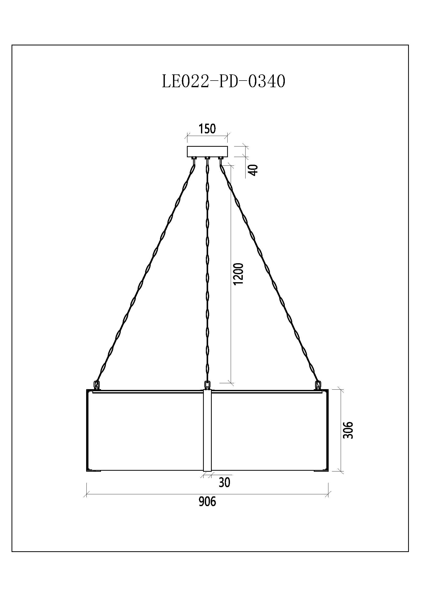Baltimore Pendant Lamp - Antique Brass