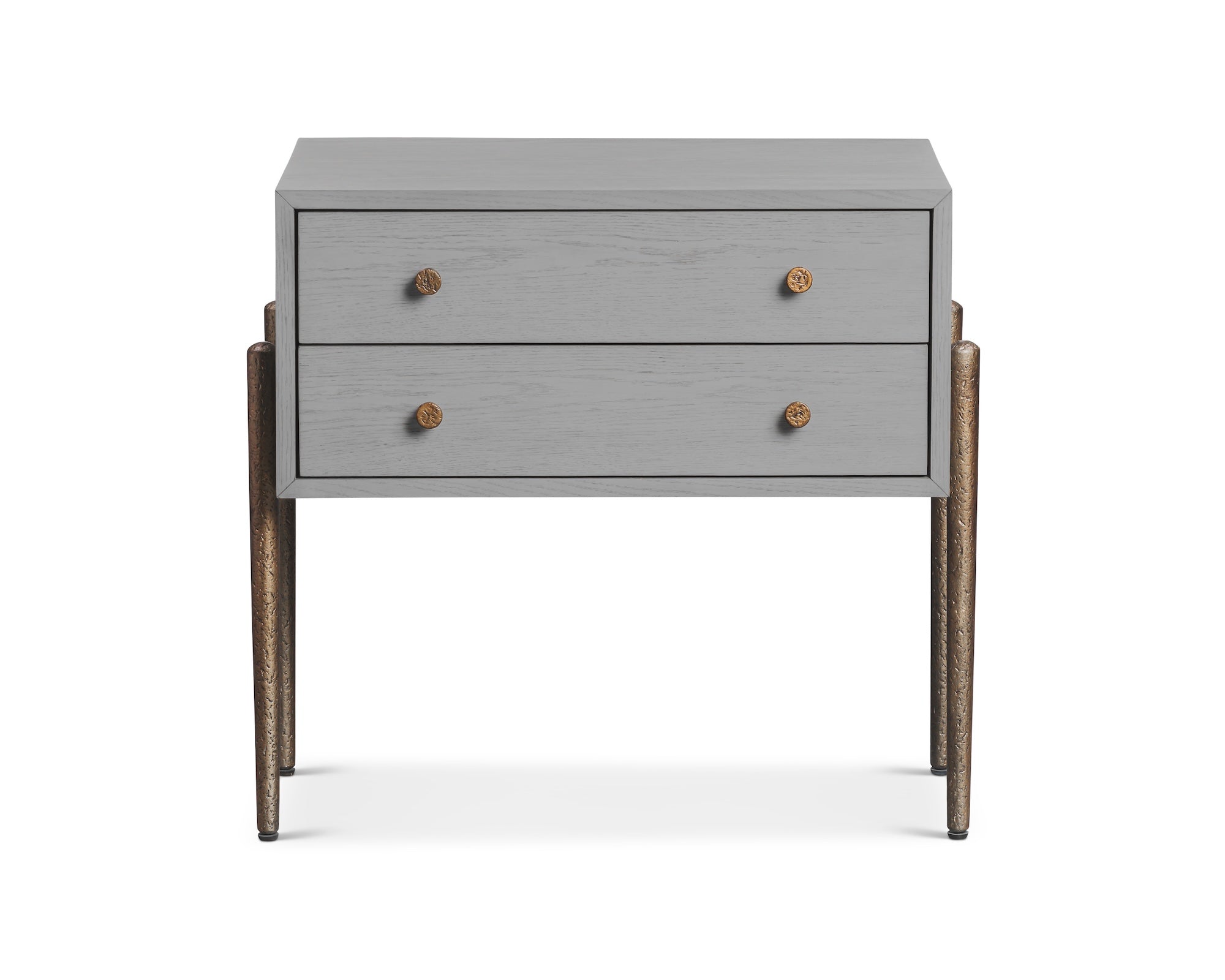 Nella Bedside Table - London Fog