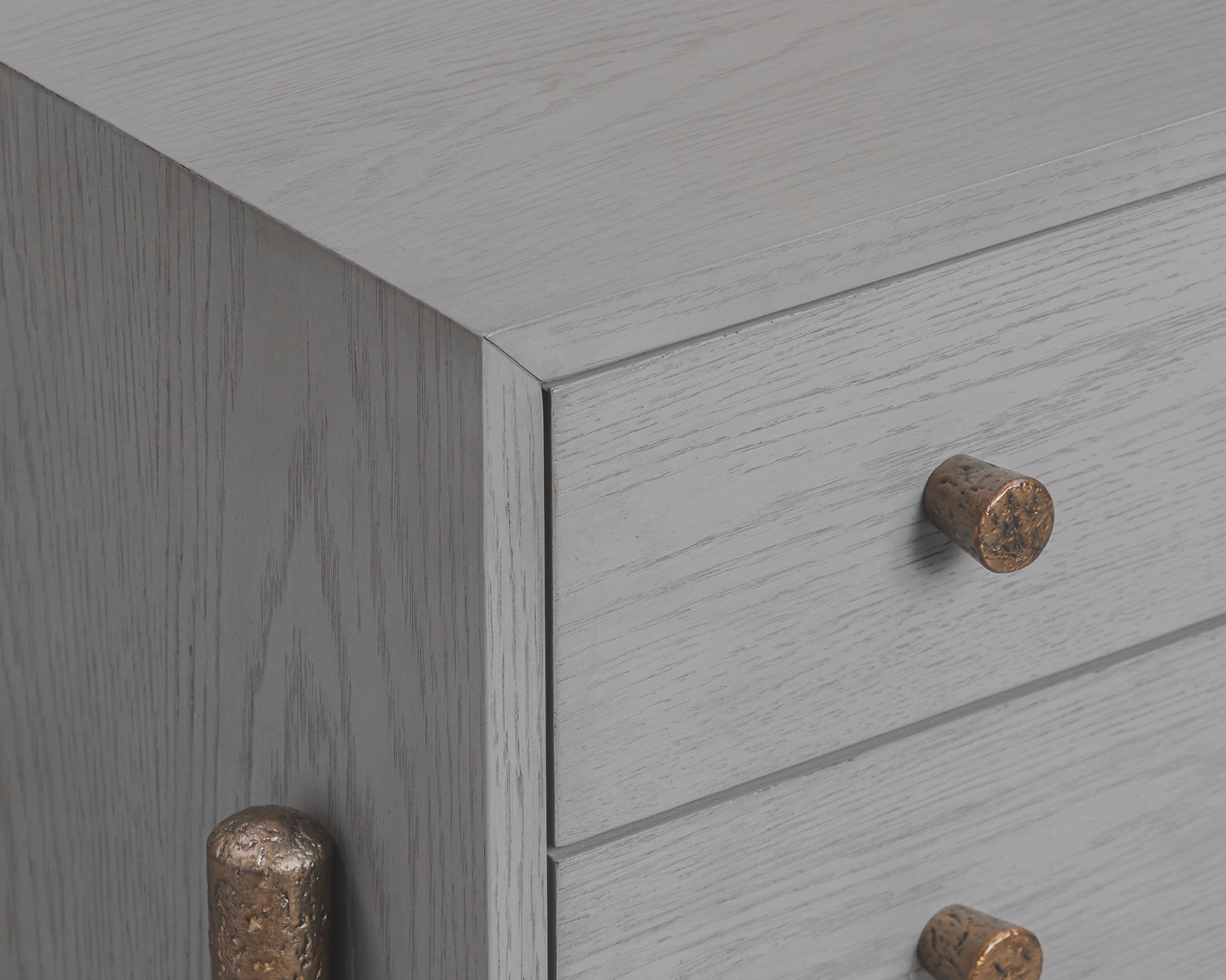 Nella Bedside Table - London Fog