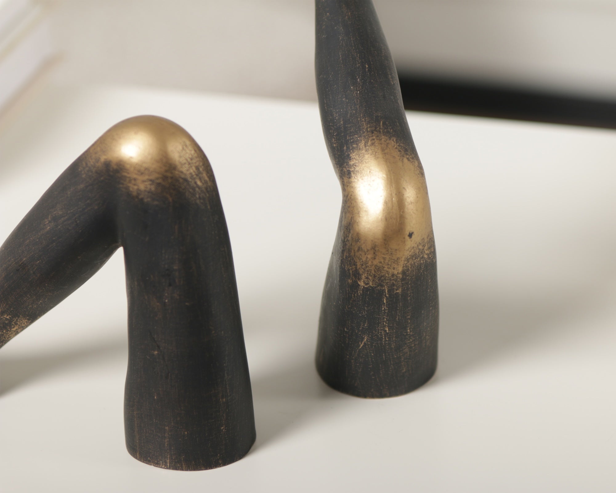 Azalea Sculpture - Dark Bronze/Antique Gold